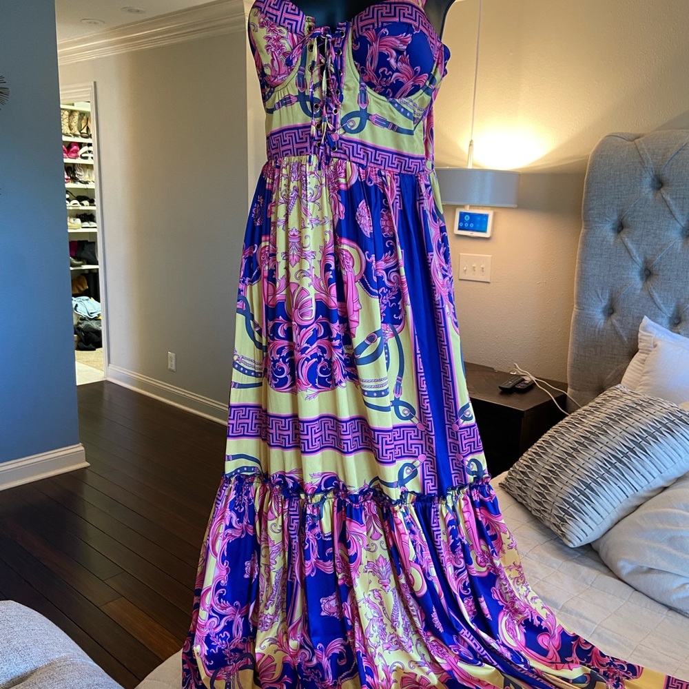 Women’s Rehab Couture Arabian Night Maxi Dress. Piece ! Size: M (6-8).